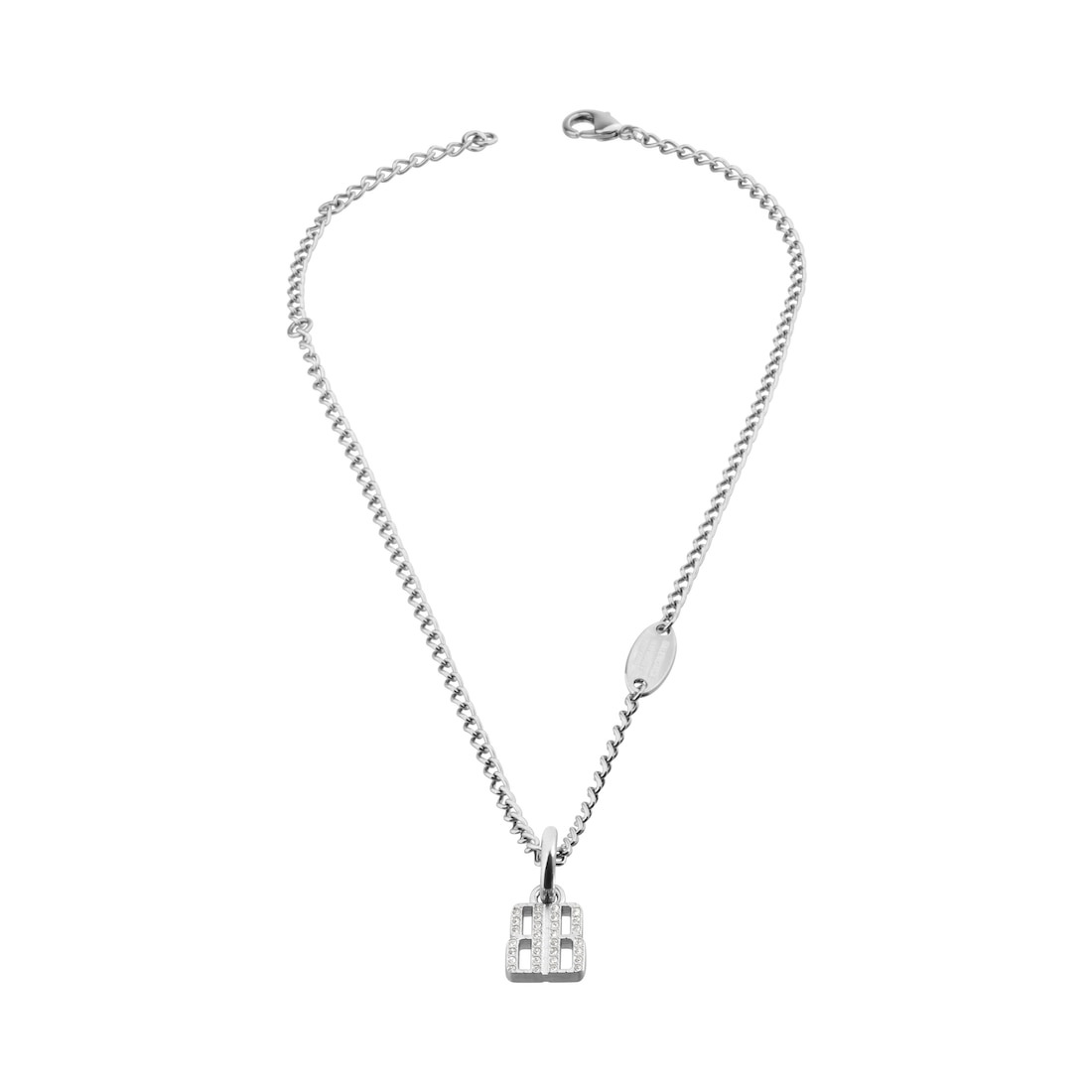 Women's Nano Thin Necklace in Silver - 2