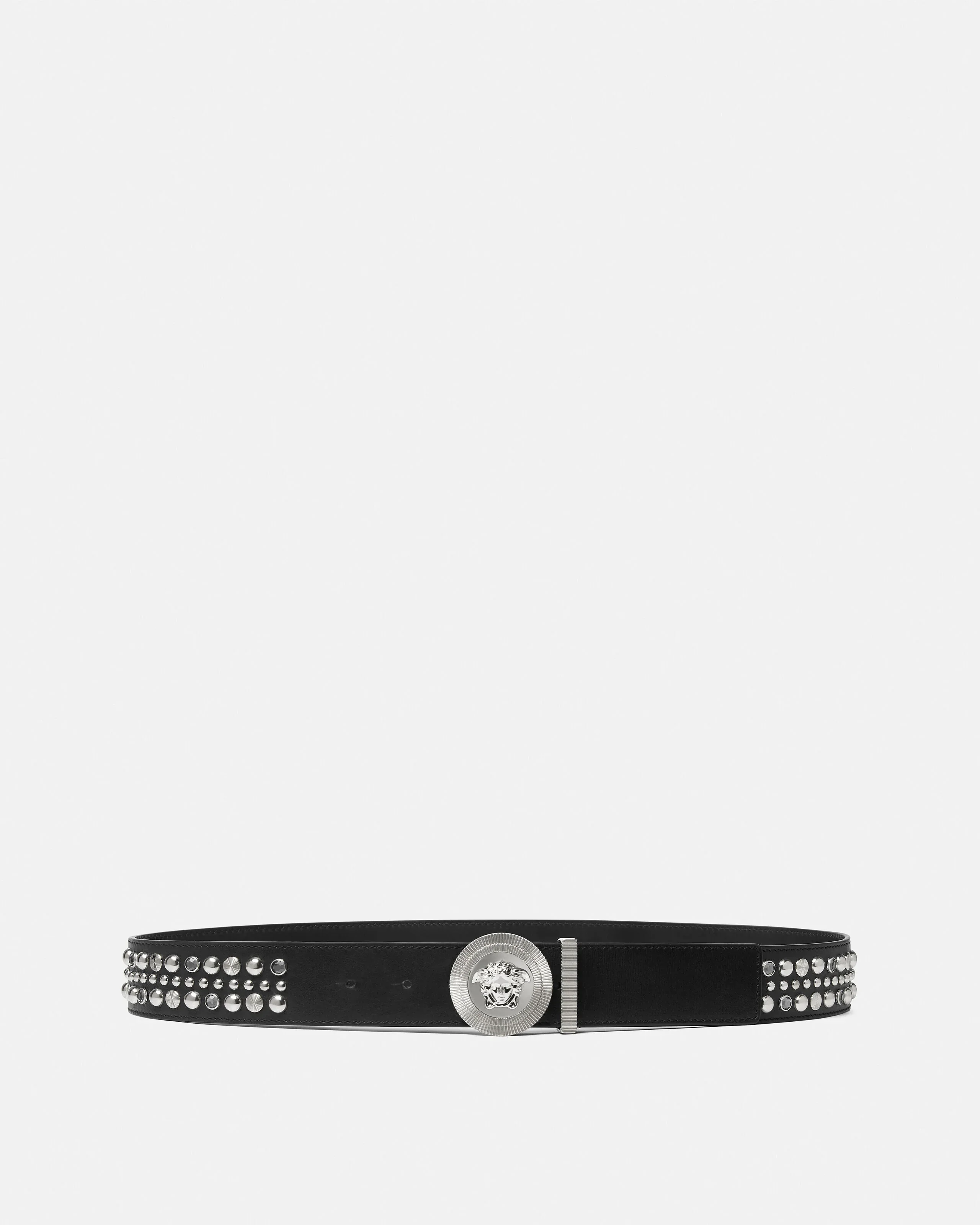 Medusa Biggie Embellished Belt 1.6" - 1