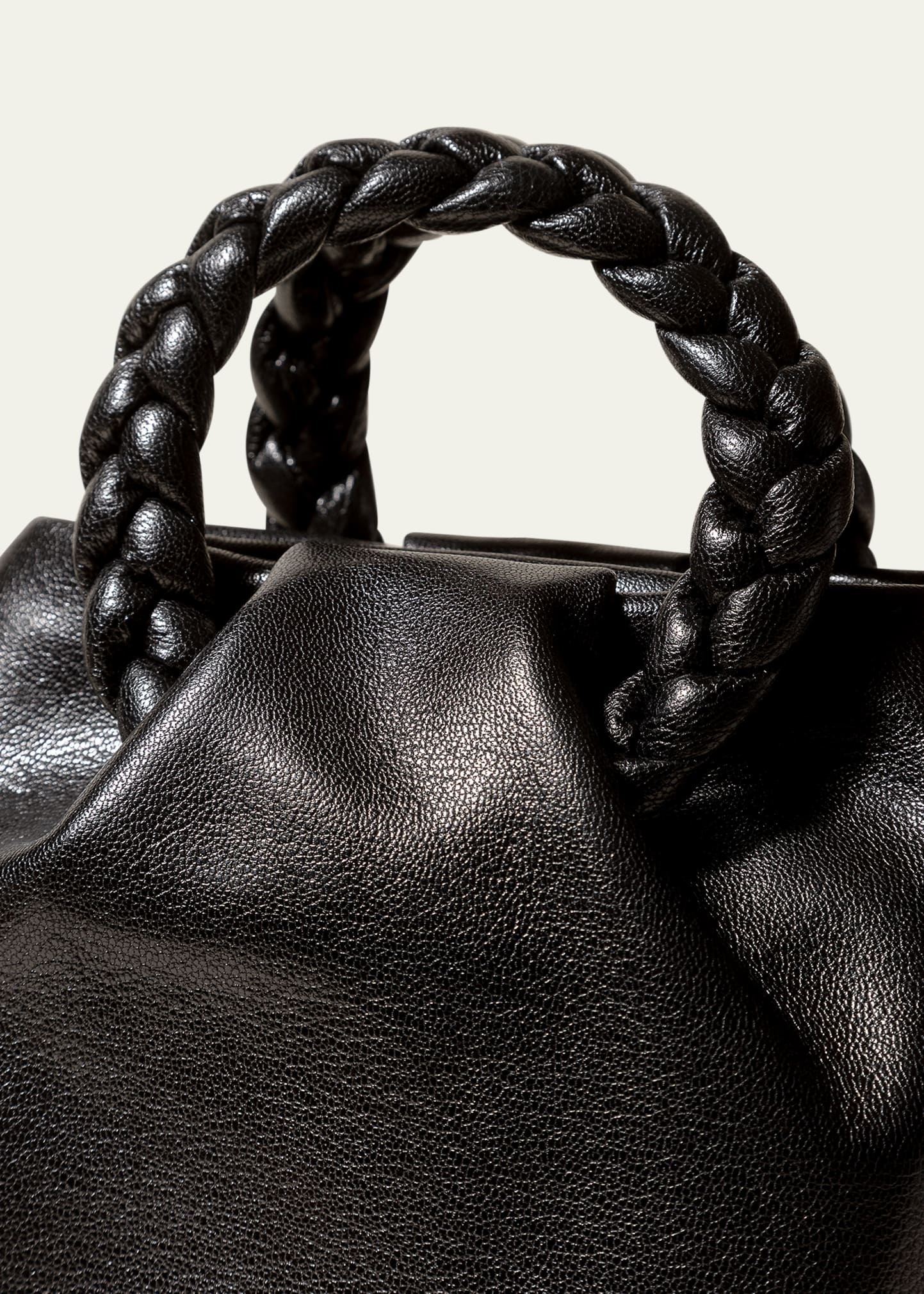 Bombon Medium Leather Crossbody Bag - 3