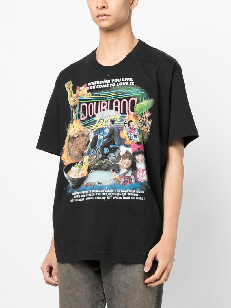 graphic-print crew-neck T-shirt 3