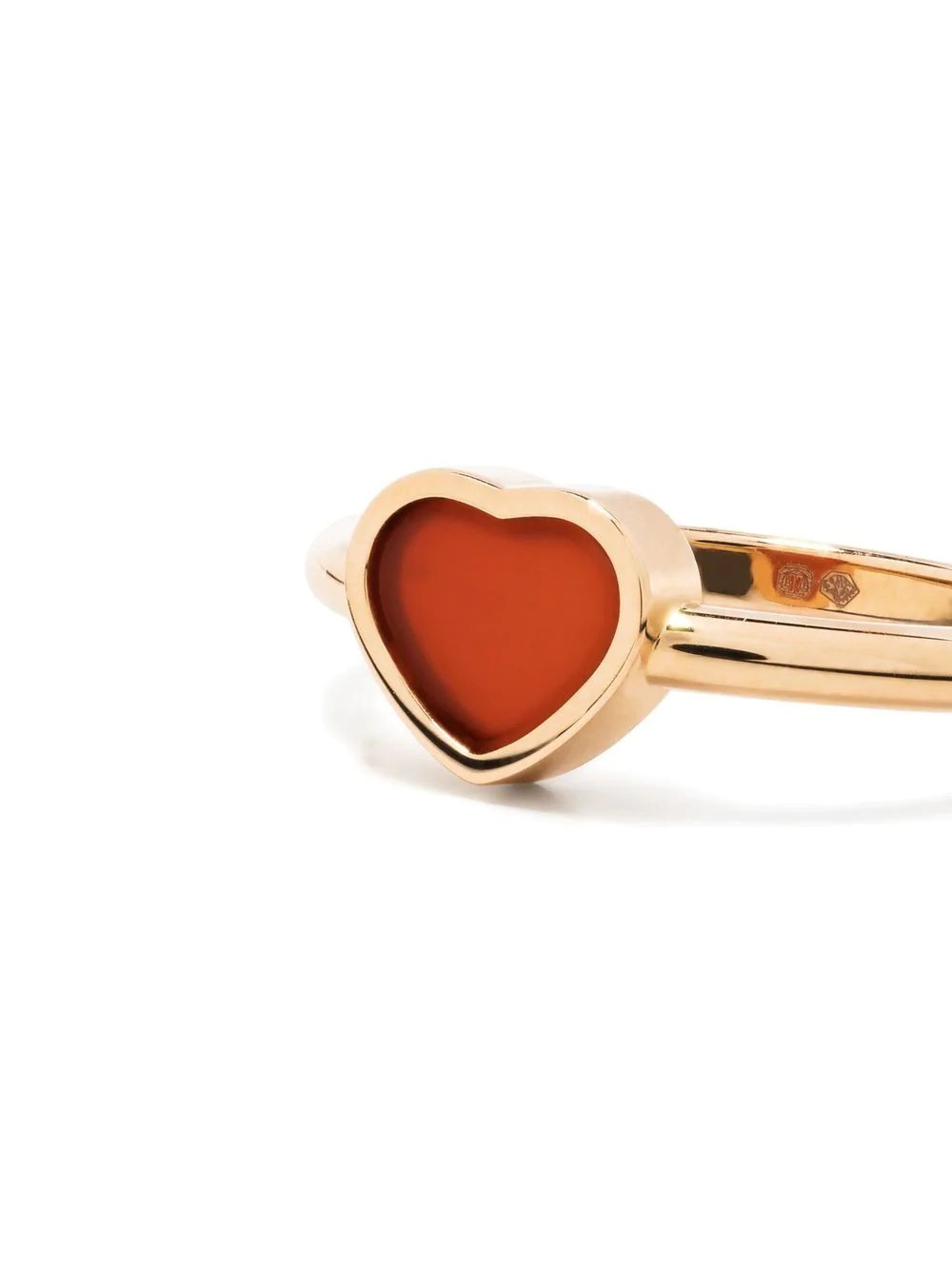 18kt rose gold My Happy Heart carnelian ring - 3