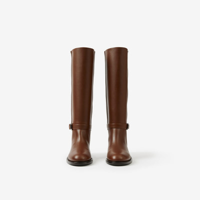 Burberry Leather Boots outlook