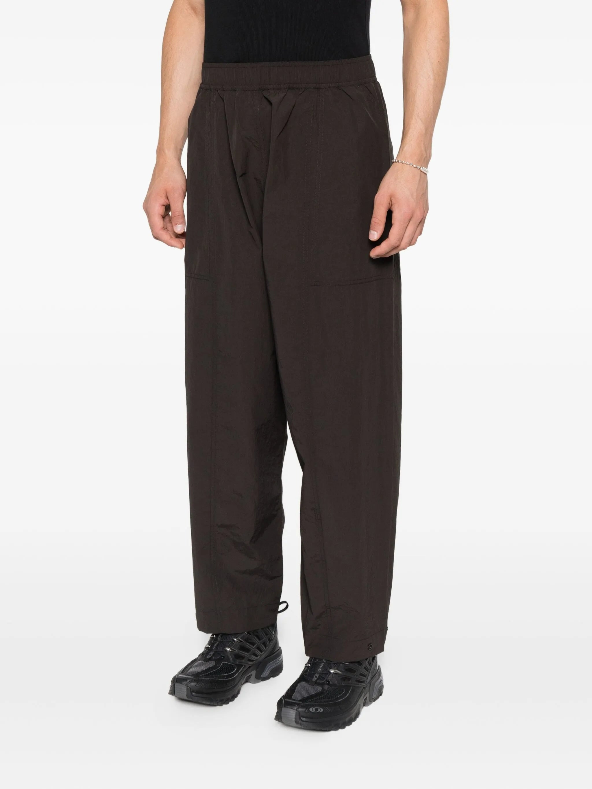 elasticated-waist trousers - 3