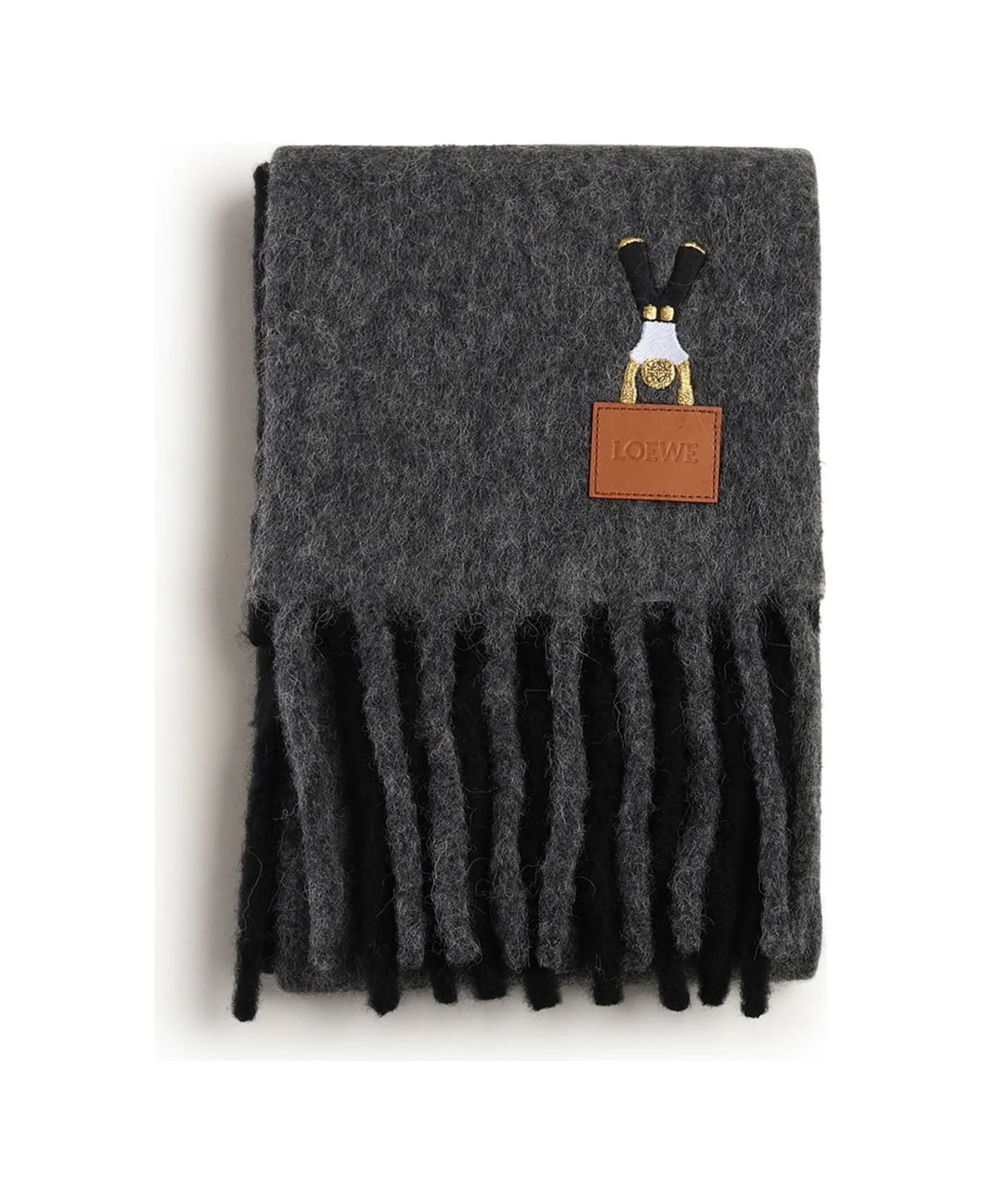 Wool And Alpaca Blend Scarf - 1