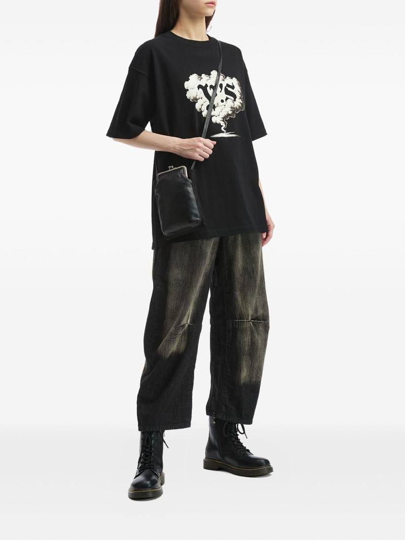Y's graphic-print T-shirt outlook