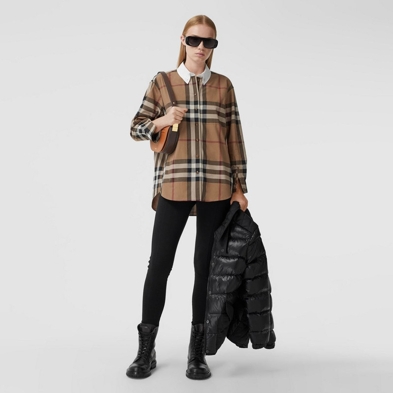 Small Two-tone Leather Olympia Bag 3