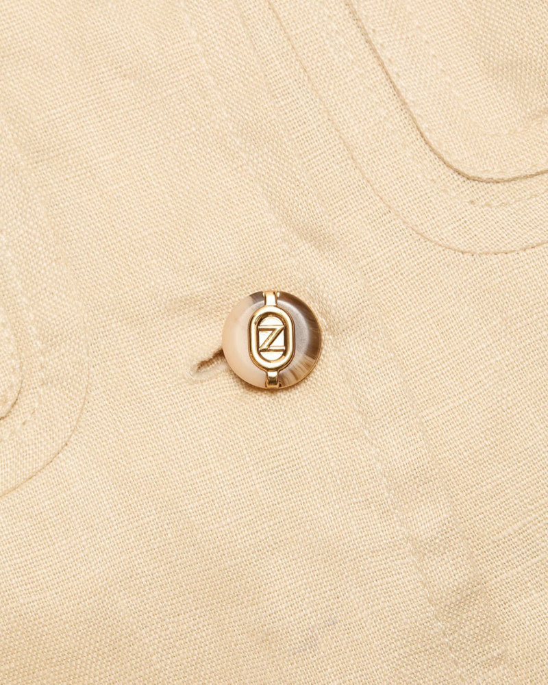 Carousel Belted Linen Shirt 6