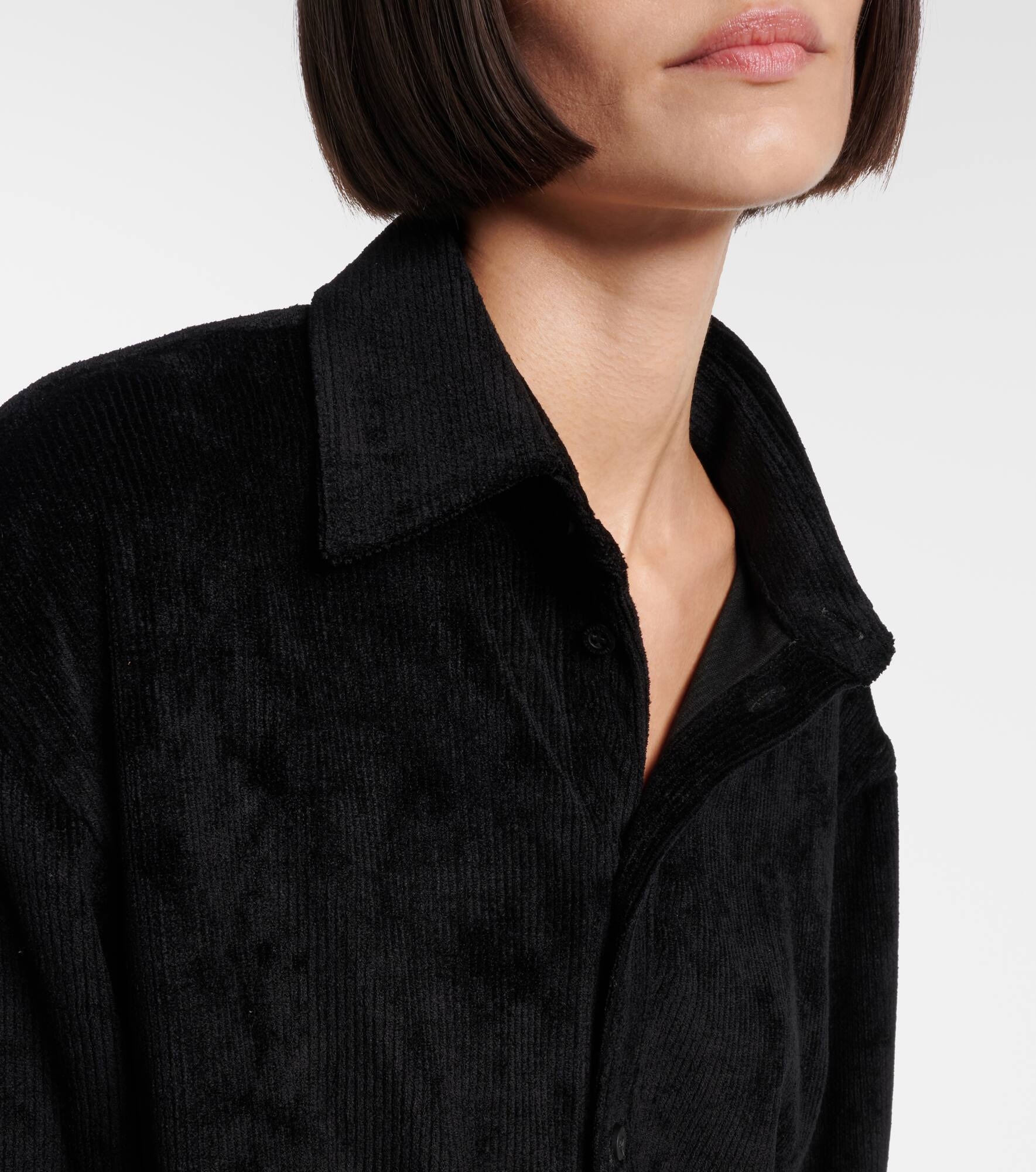 Velvet shirt - 4