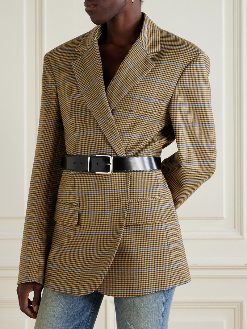 The Frankie Shop Sarno Leather Belt outlook