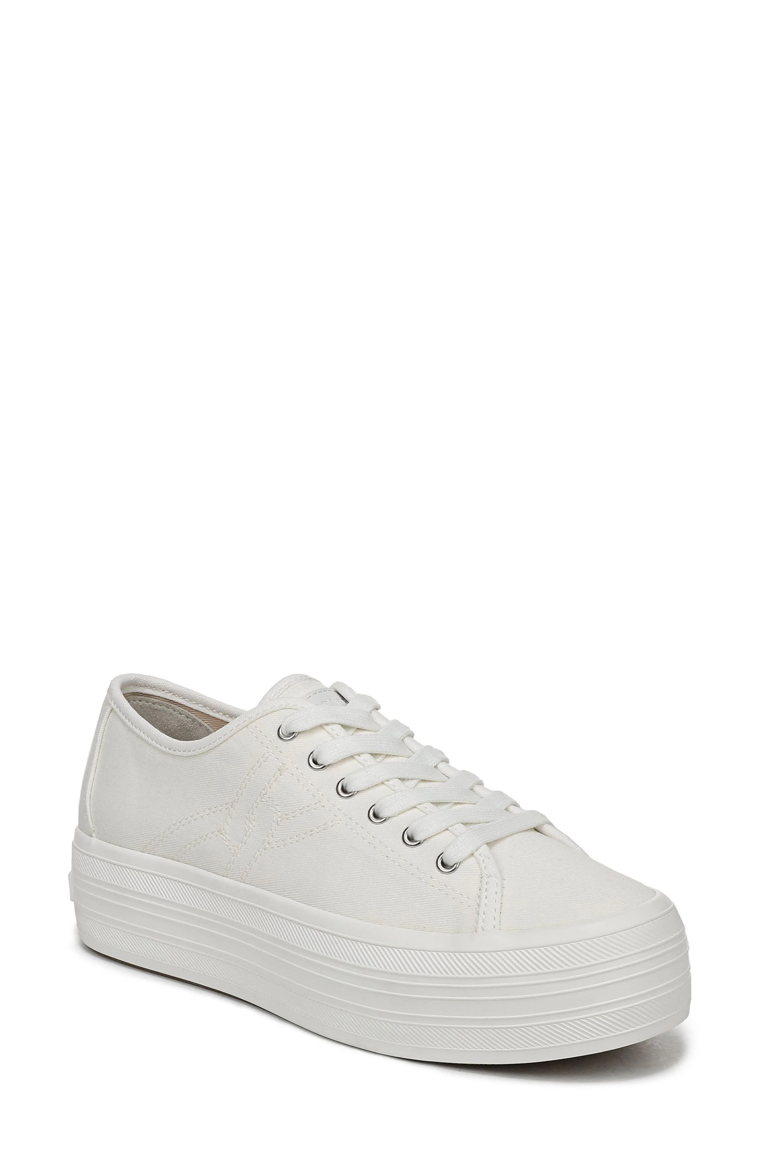 Veronica Beard Truett Platform Sneaker in Coconut at Nordstrom - 1