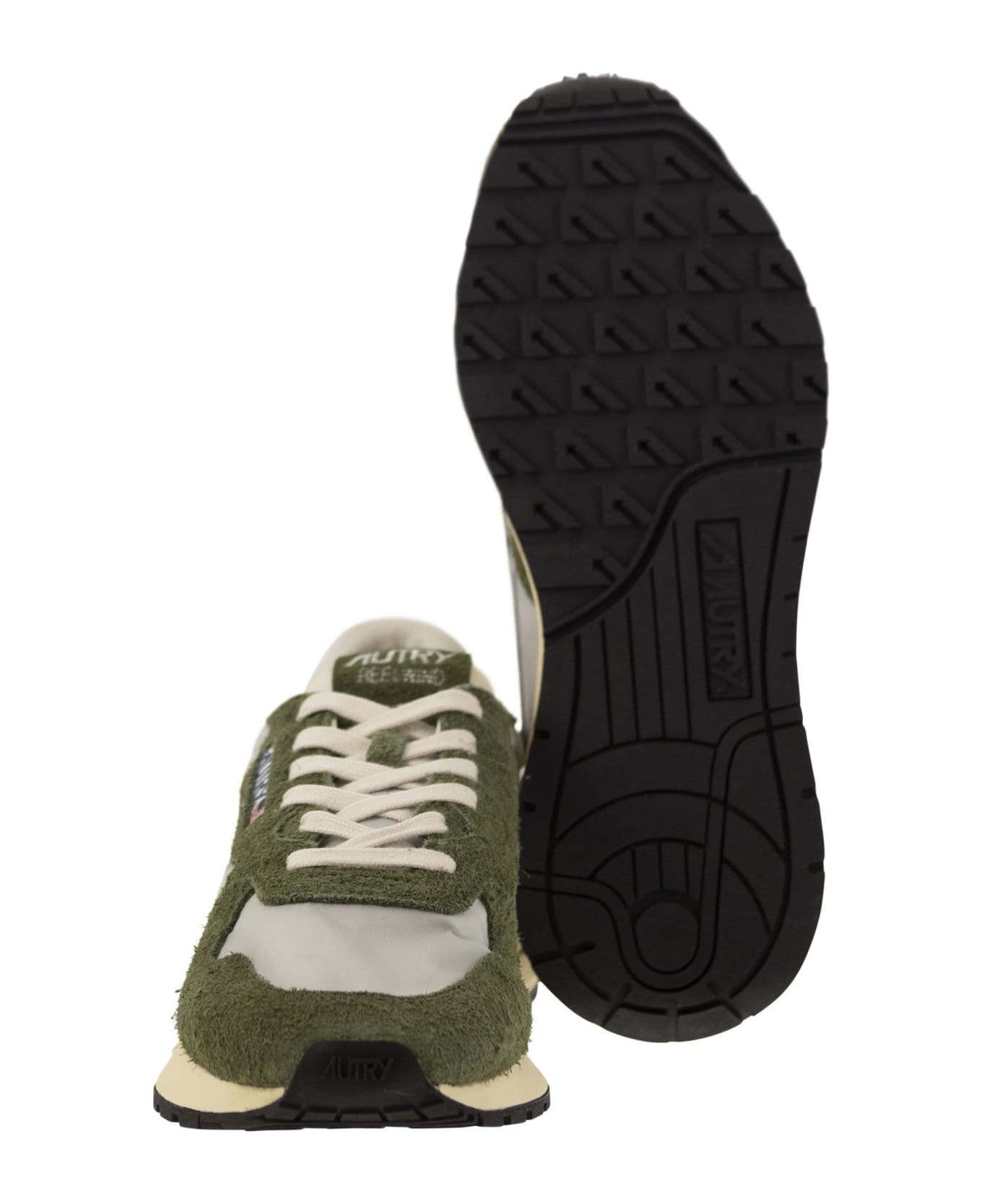 Reelwind - Suede And Technical Textile Trainer - 5