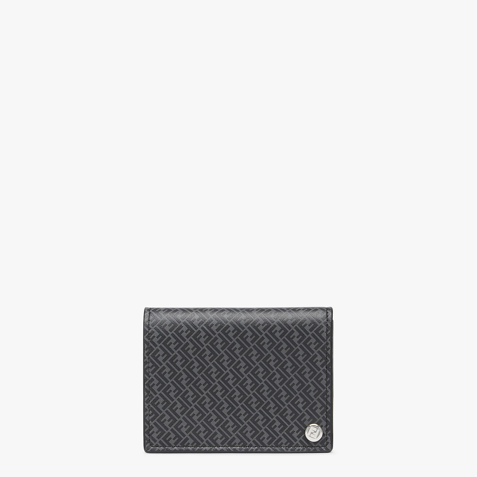 Black leather card holder - 1