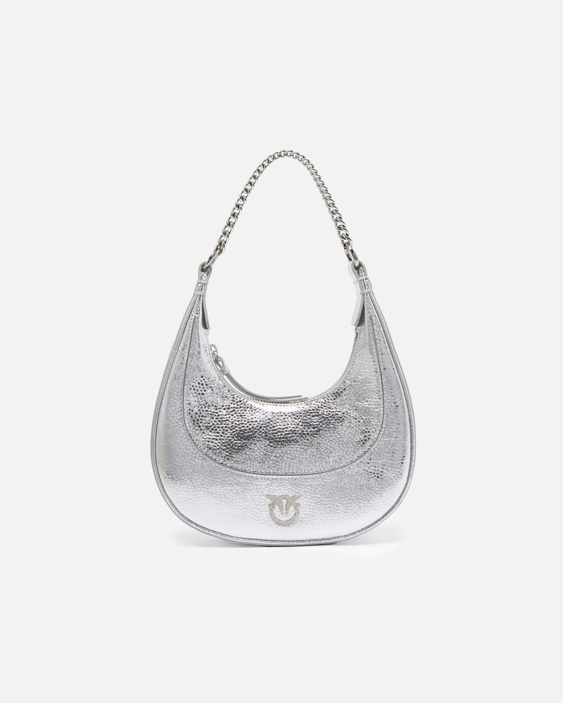 METALLIC LEATHER BRIOCHE BAG MINI HANDBAG 1