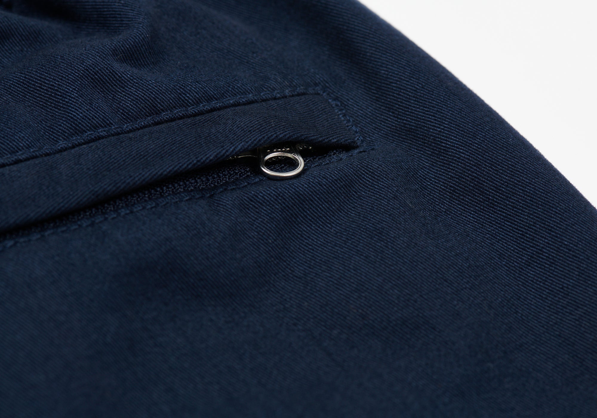 BASICALLY A WASHED COTTON SHORT NAVY - 5