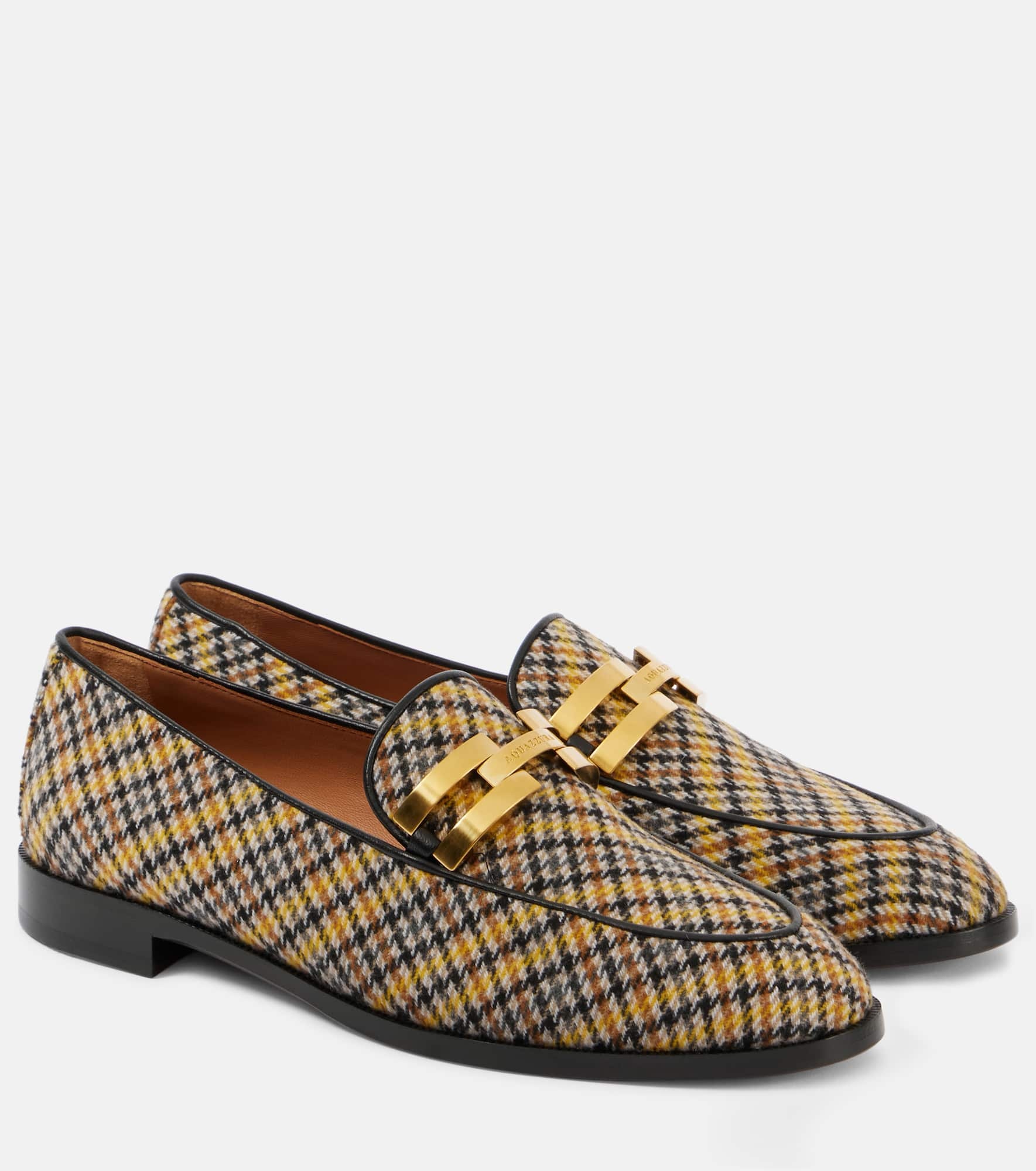 Brandi tartan loafers - 1