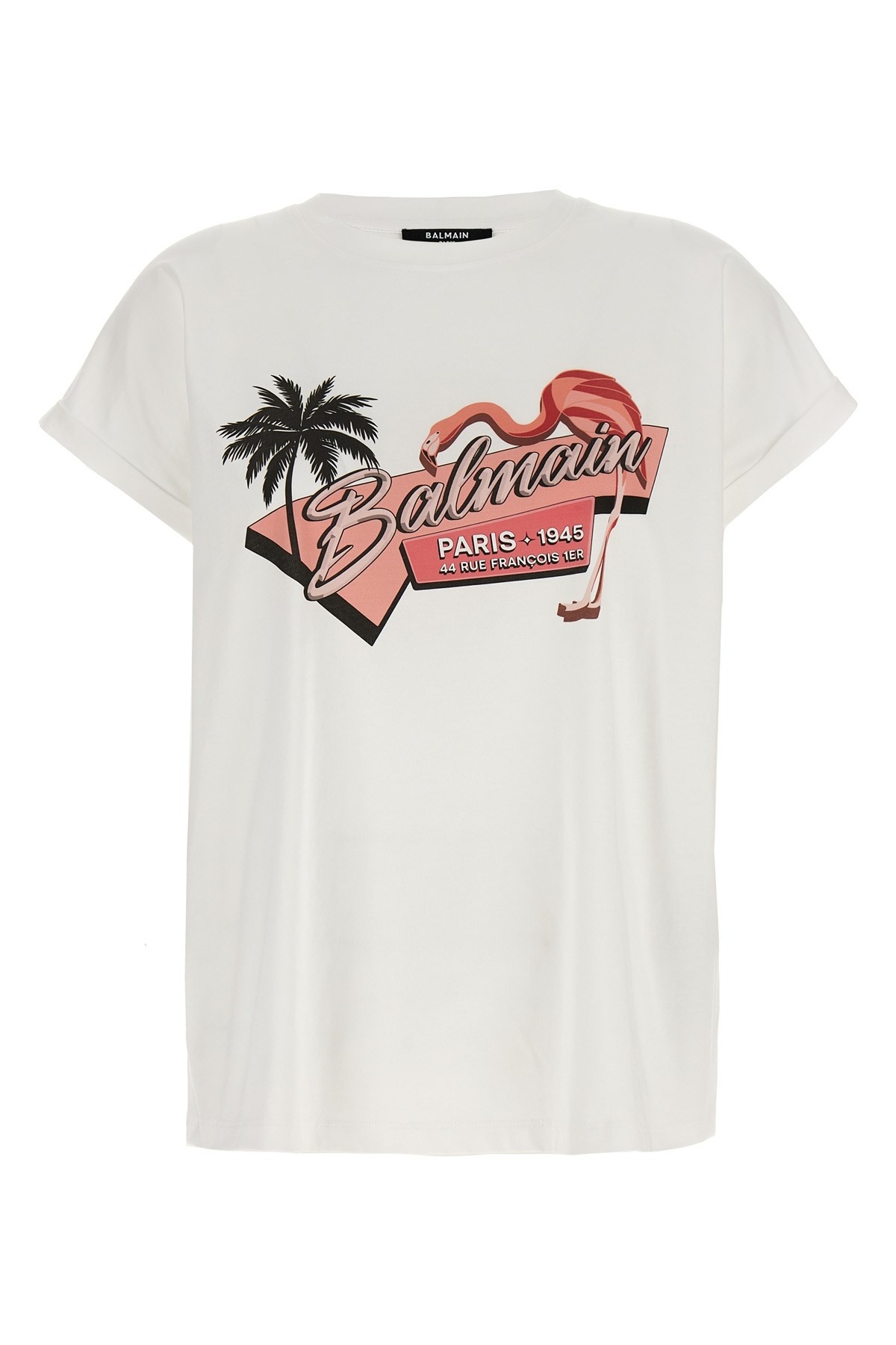 'Balmain Flamingo' t-shirt - 1