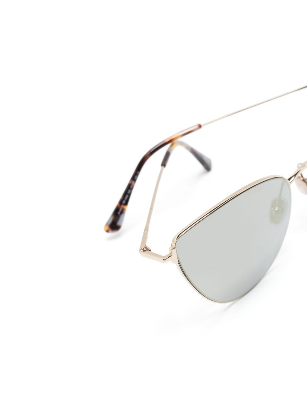 cat-eye-frame straight-arms sunglasses - 3