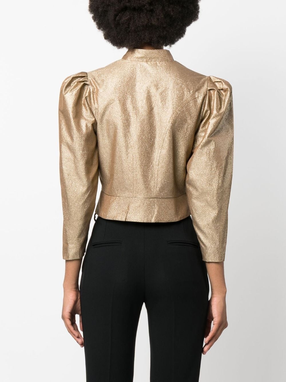 Amoako metallic-finish jacket - 4