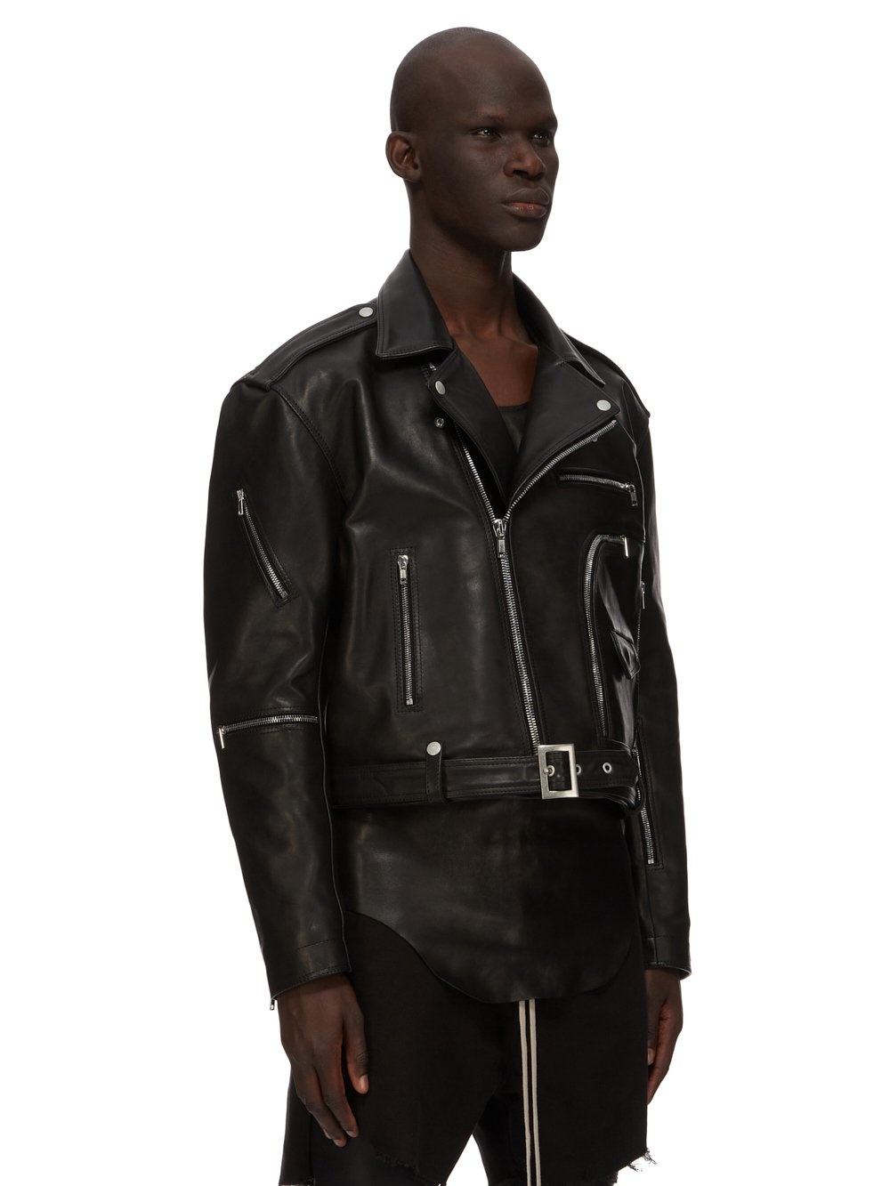 ジャケット RICK OWENS FW25 'Gary' jacket (RP02E4701LSV 09) RICK OWENS - JACKETS - Rick Owens