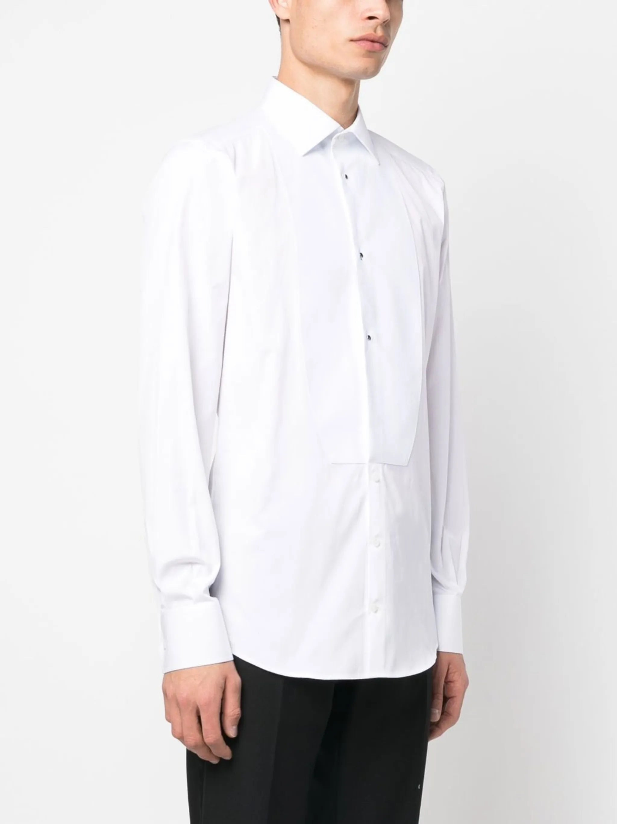 Dolce & Gabbana Contrasting Tuxedo Shirt - 2