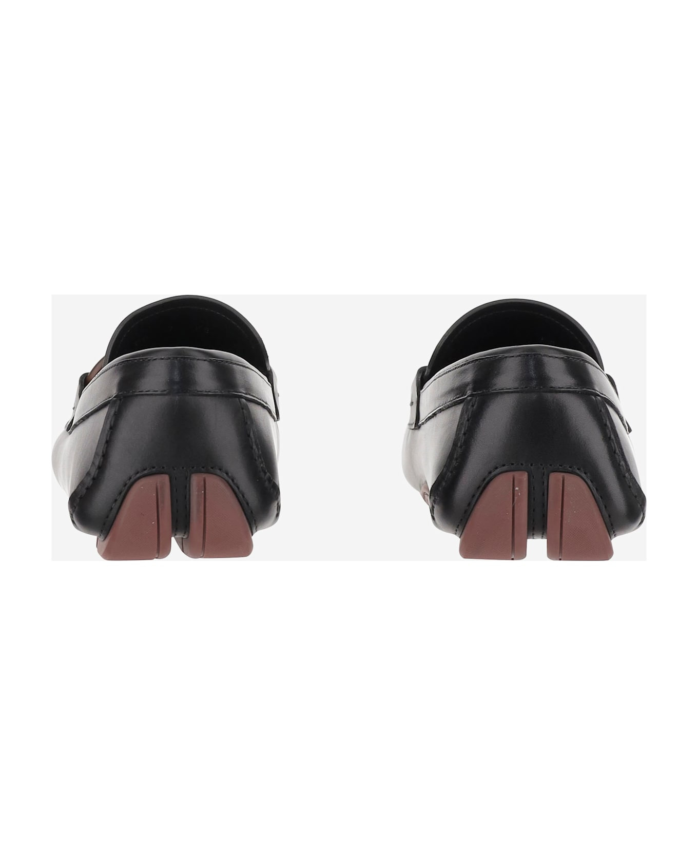 Gancini Ornamented Driver Loafers - 4