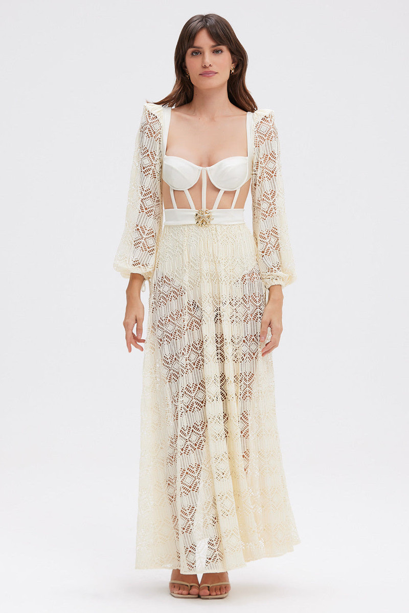 PatBO BUSTIER BEACH DRESS outlook