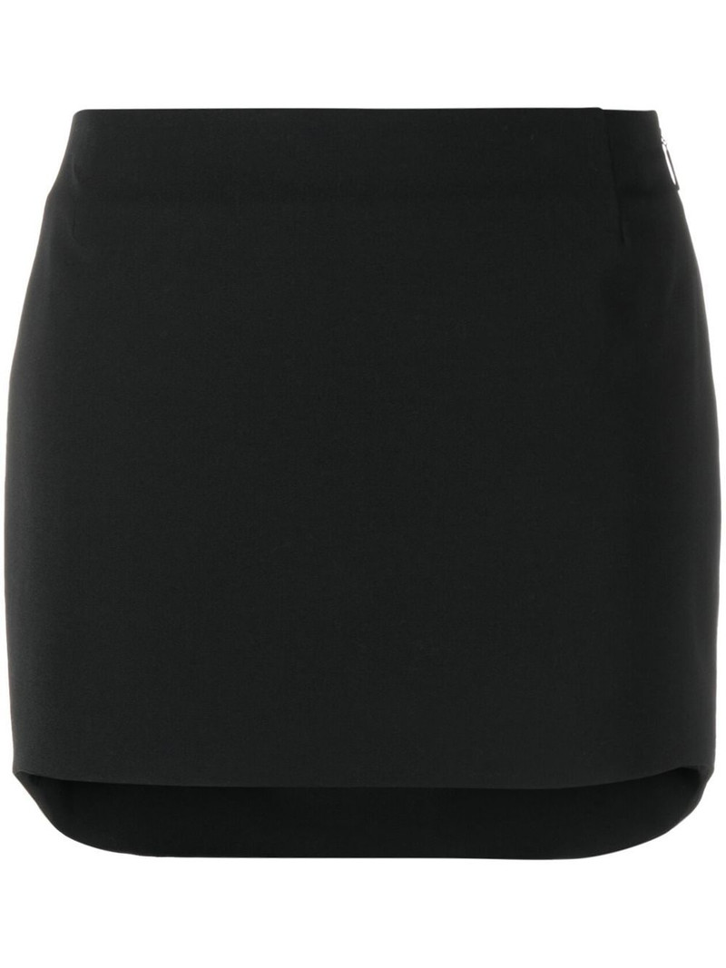 high-waisted mini skirt 1