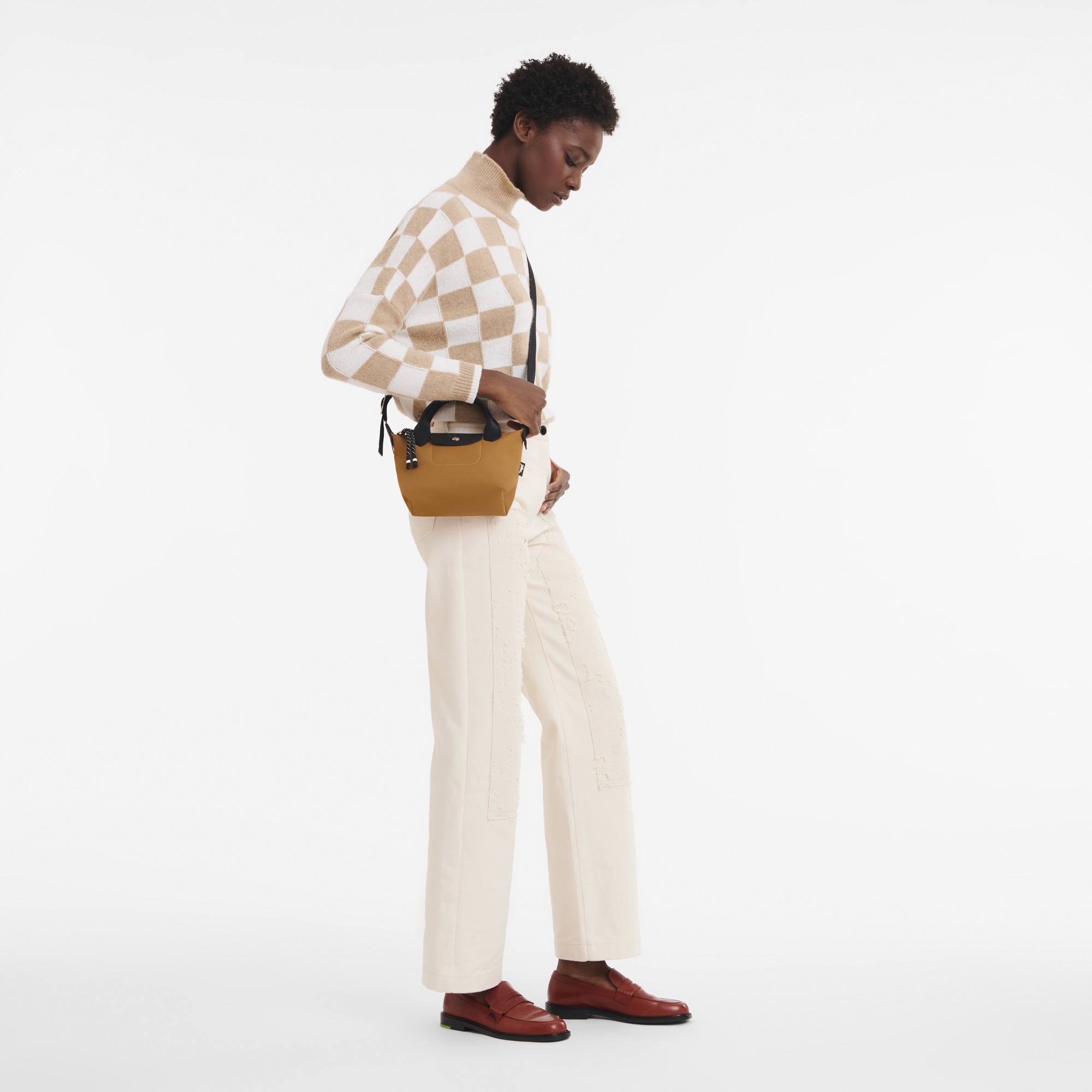 Le Pliage Energy XS Handbag Tobacco - Recycled canvas - 2