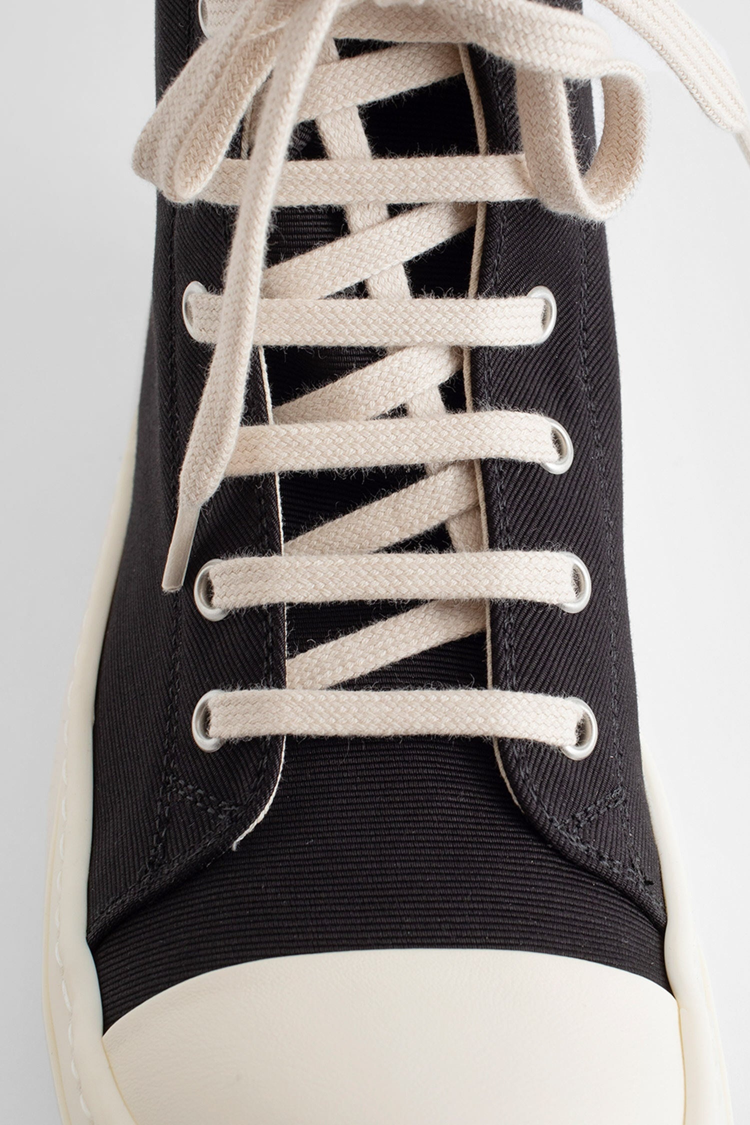 RICK OWENS WOMAN BLACK SNEAKERS - 5