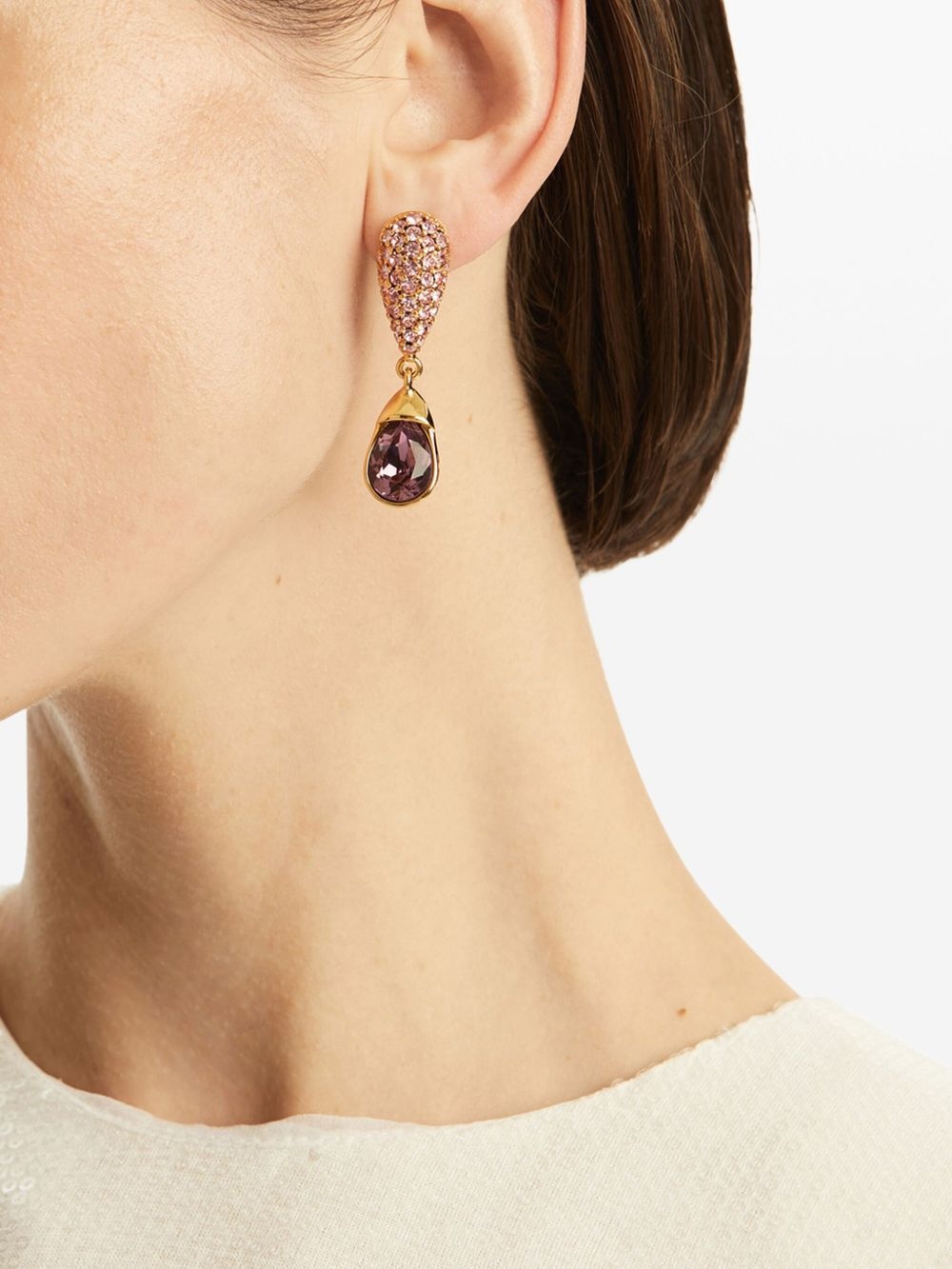 Pavé Drop earrings - 2