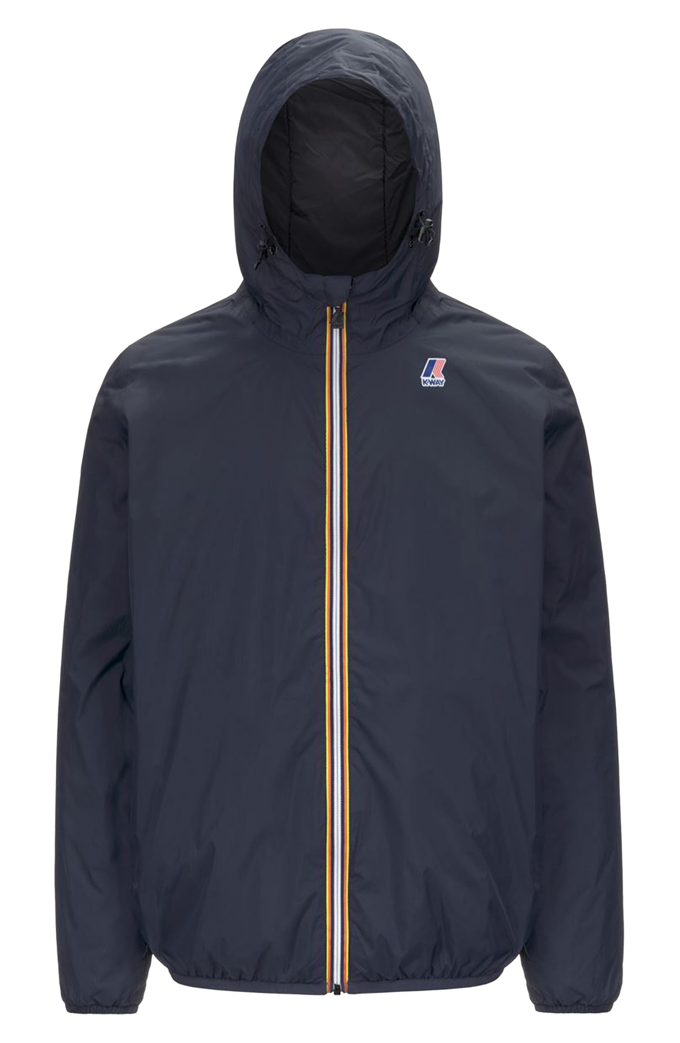 K-Way Le Vrai 4.0 Claude Warm Water Repellent Jacket in Blue Deep Cobalt at Nordstrom - 4
