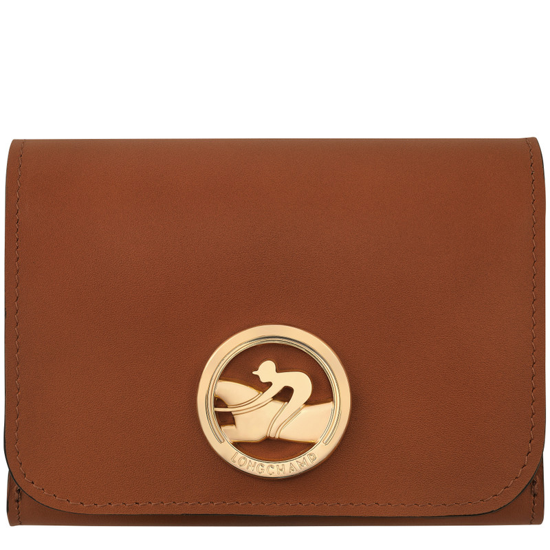 Box-Trot Wallet Cognac - Leather - 1