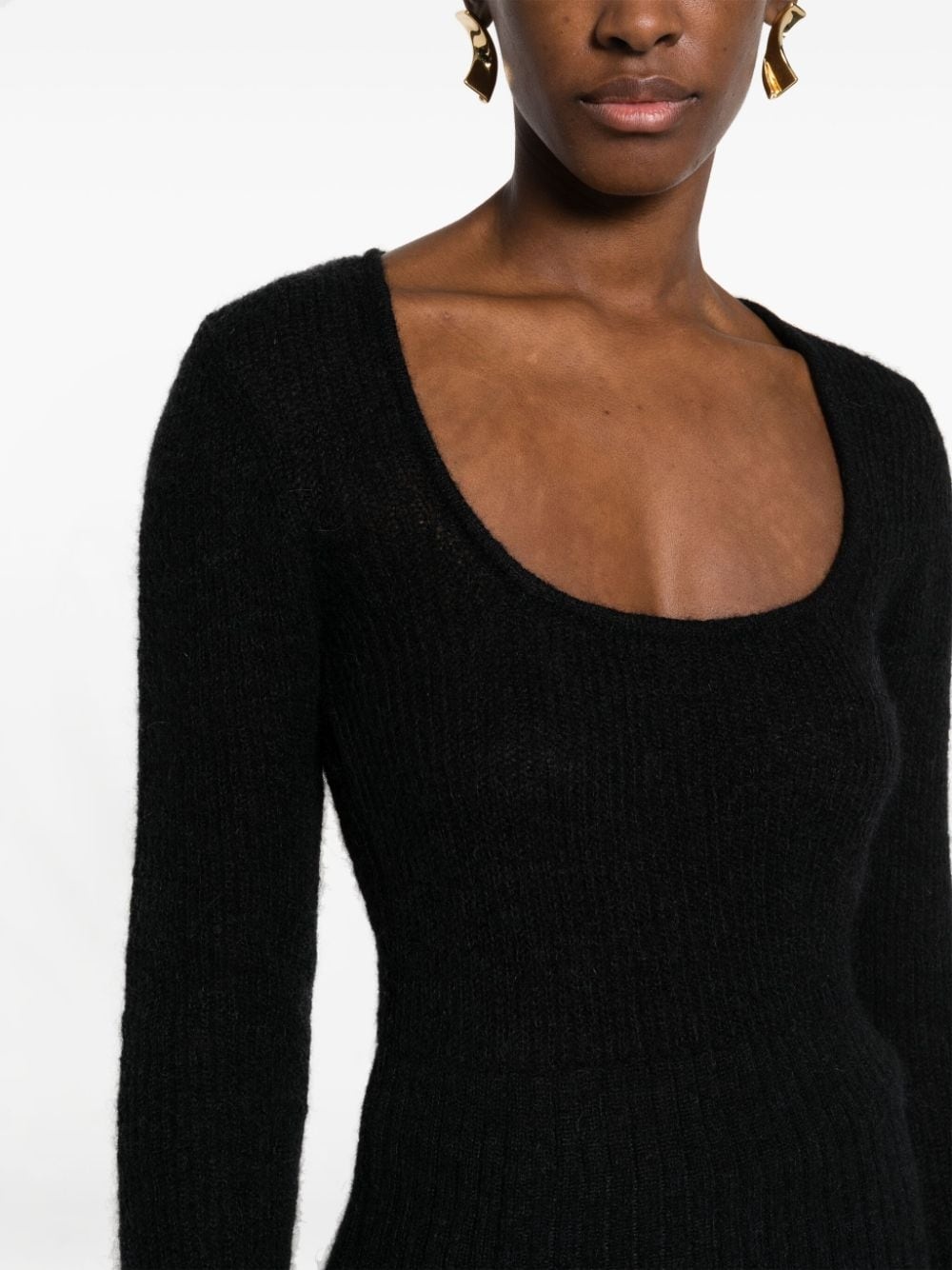 Dao square-neck jumper - 5