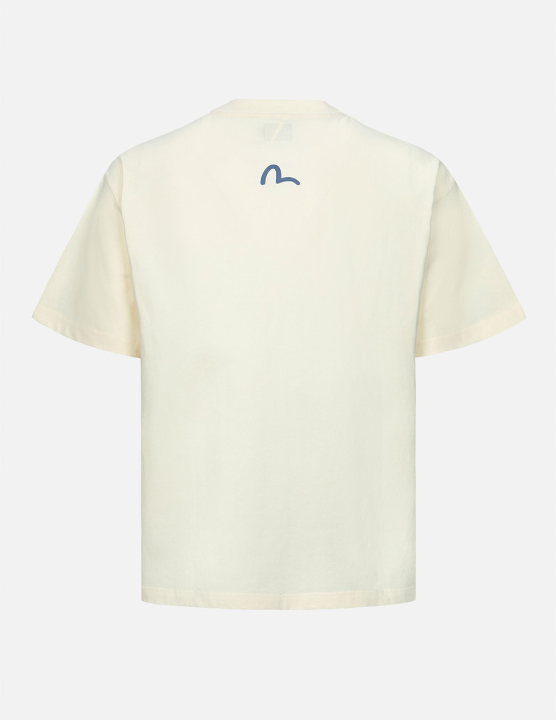 DARUMA AND DICE PRINT RELAX FIT T-SHIRT 2