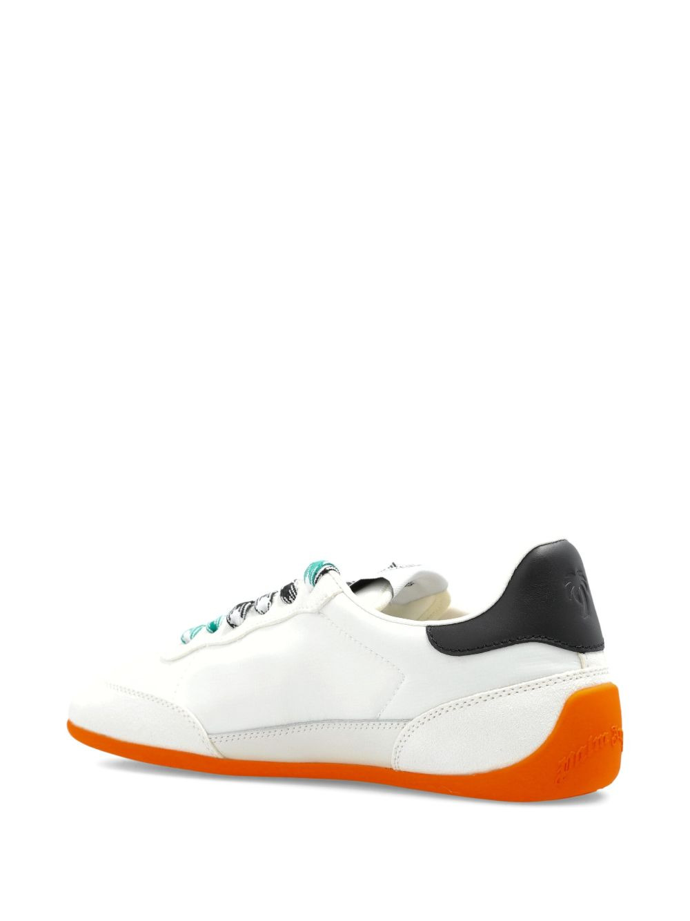 palm tree lace-up sneakers - 4