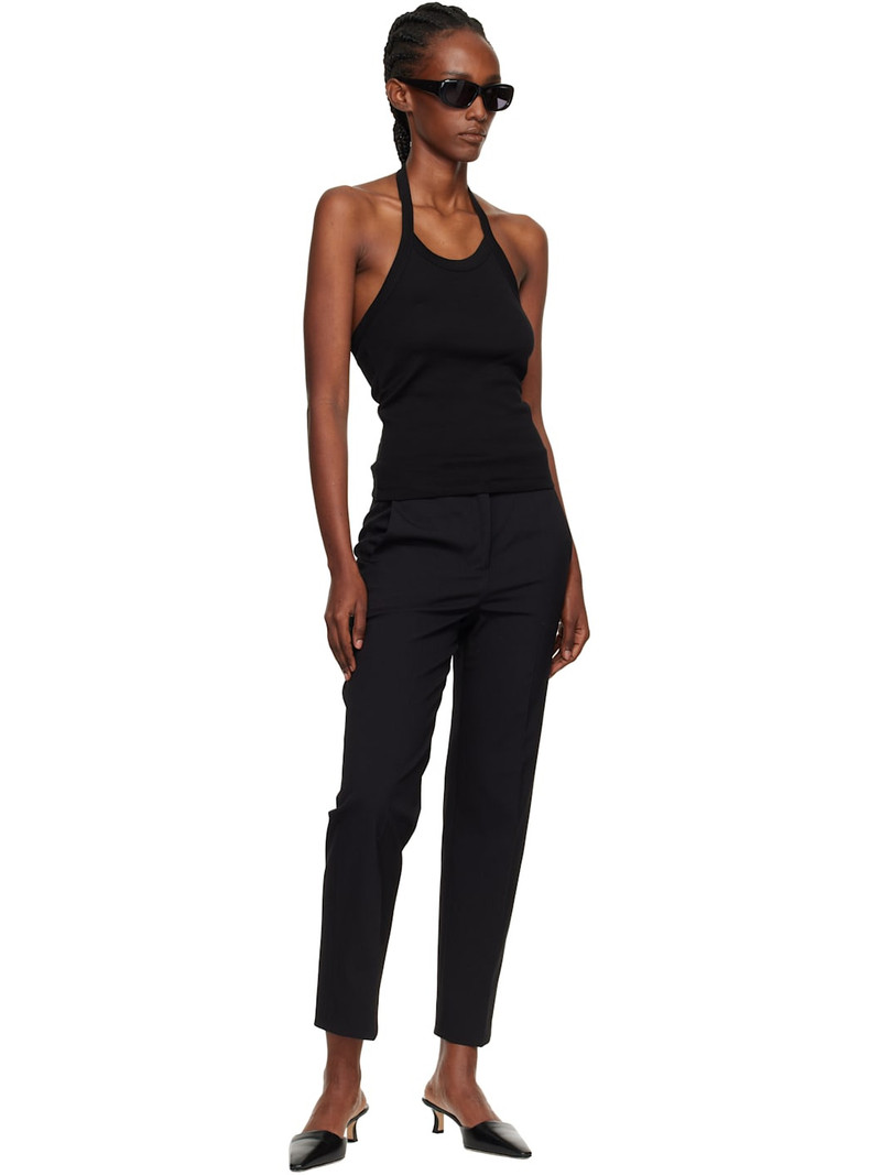 FLORE FLORE Black Angie Tank Top outlook