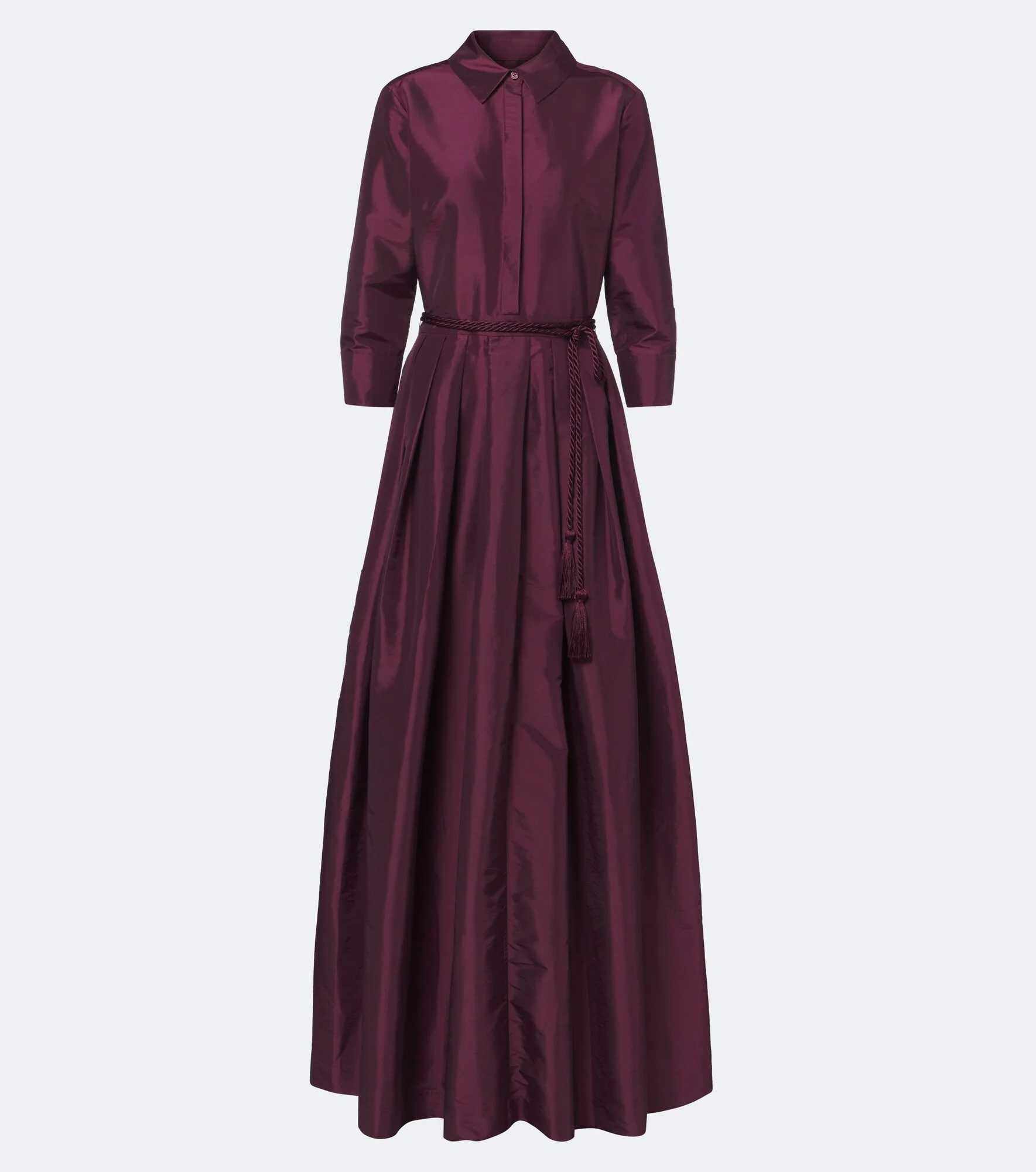 Julisse pleated taffeta gown - 1