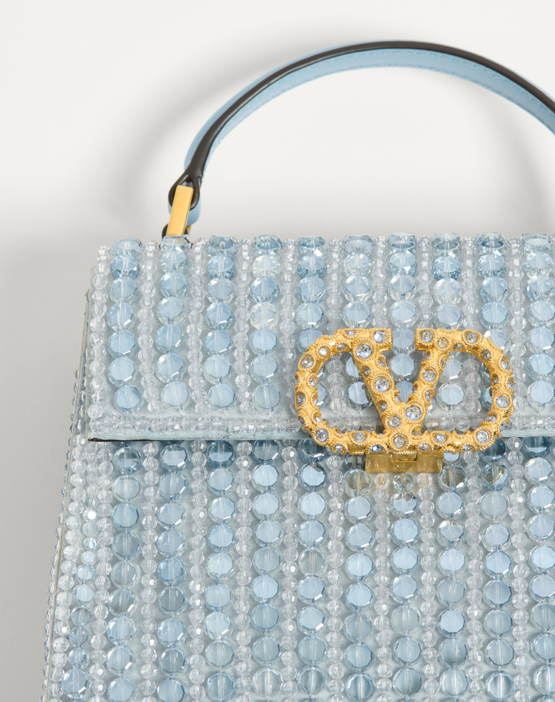 Valentino VALENTINO GARAVANI VSLING MINI EMBROIDERED HANDBAG WITH JEWEL LOGO outlook