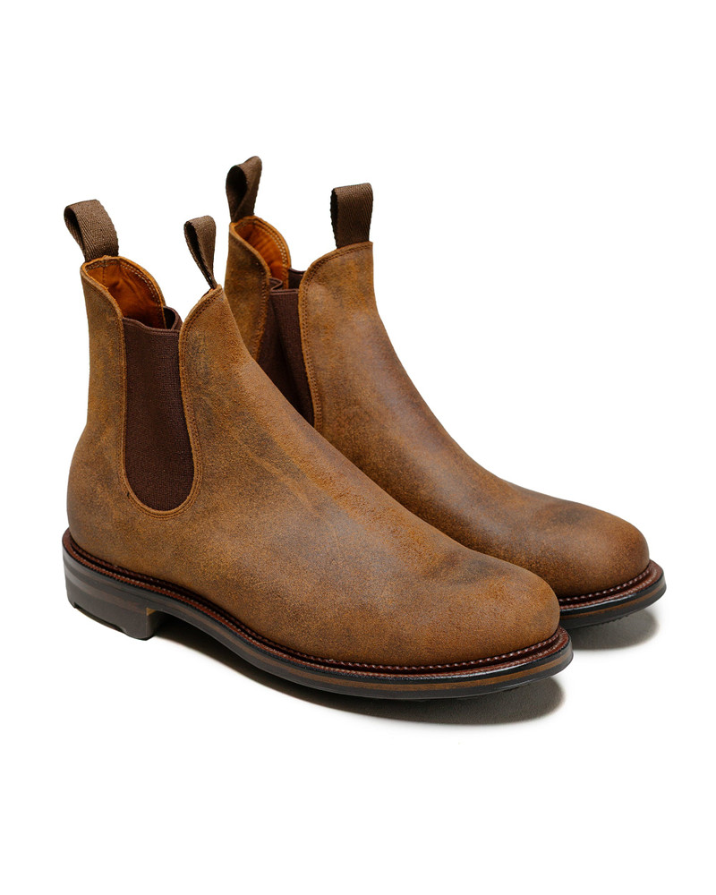 VIBERG Chelsea Boot Urban Brown Waxy Commander outlook