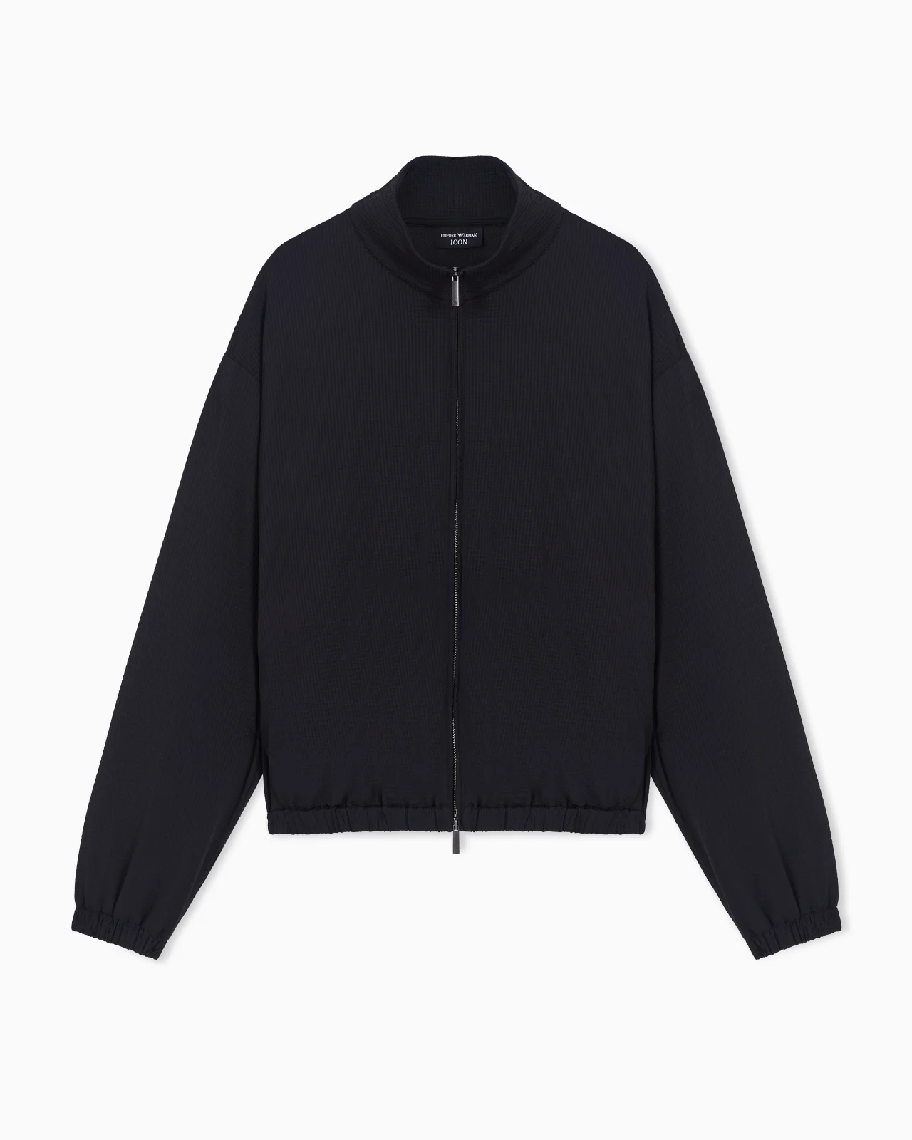 ICON ZIPPED, TECHNICAL SEERSUCKER BLOUSON - 1