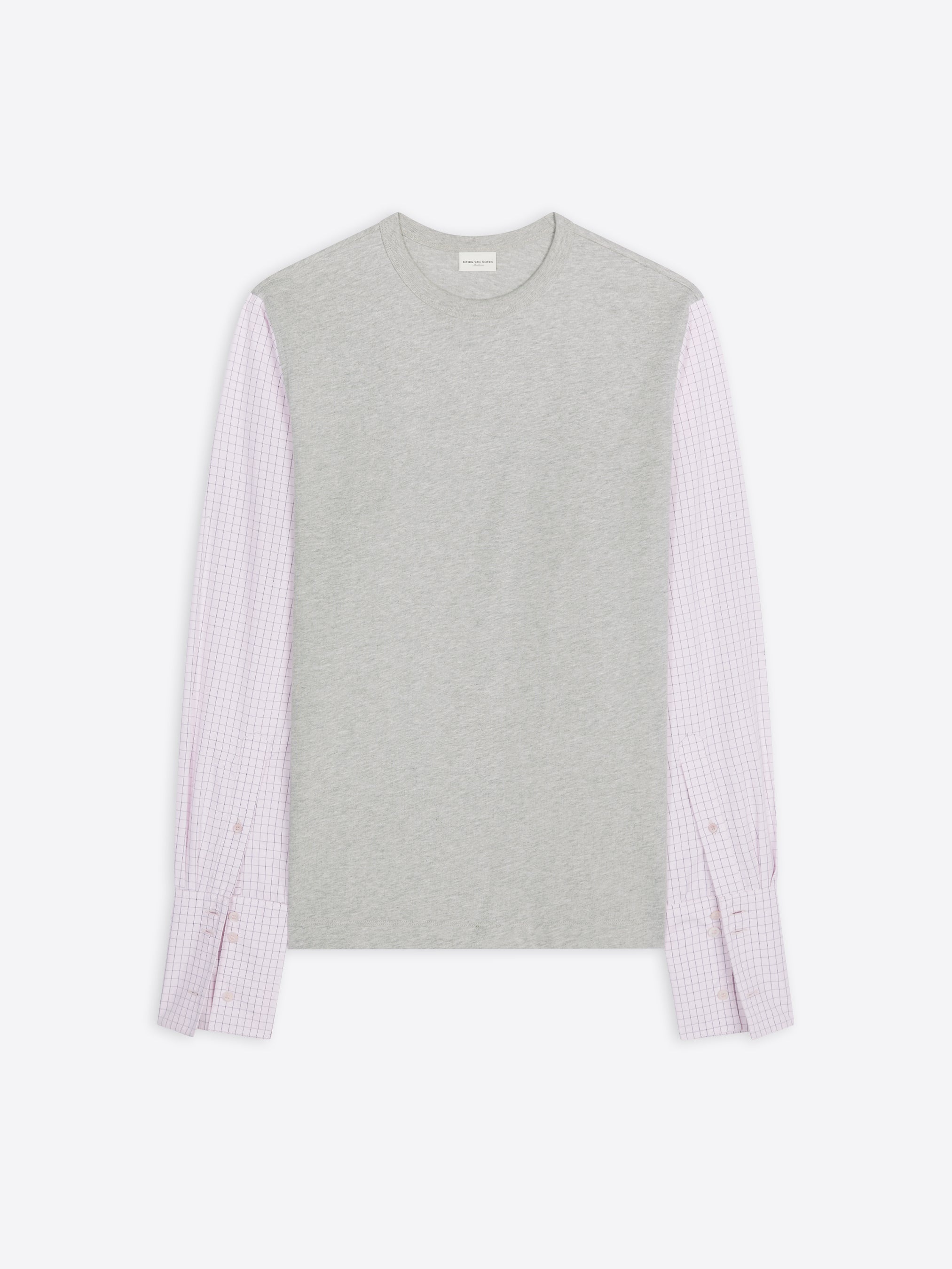 CONTRAST SLEEVES T-SHIRT - 1