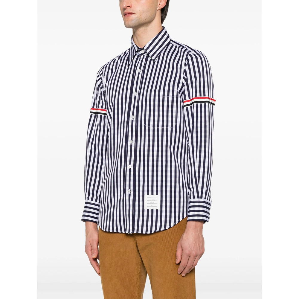 Thom Browne Blue Shirts Men - 5