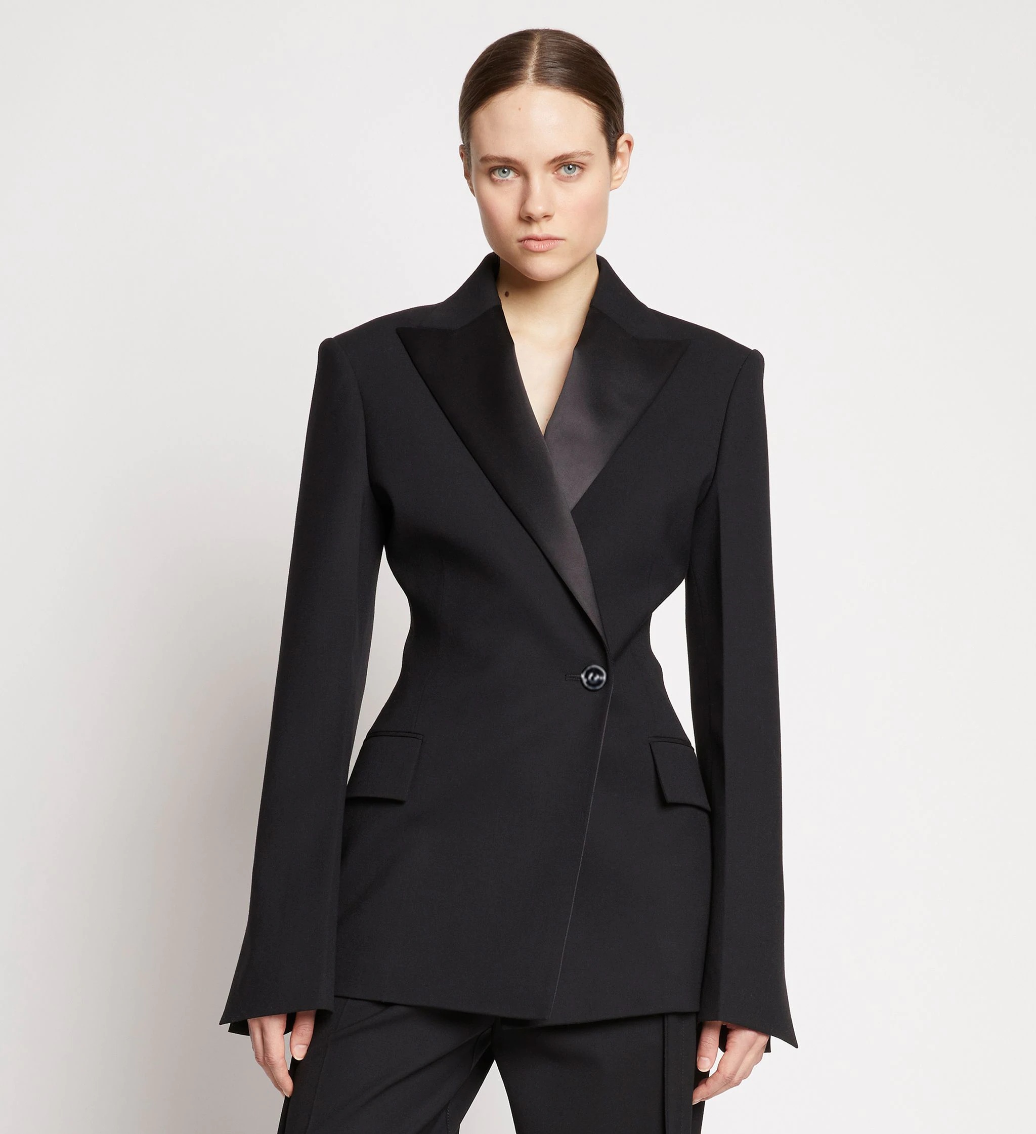 Lightweight Wool Tuxedo Jacket - 2