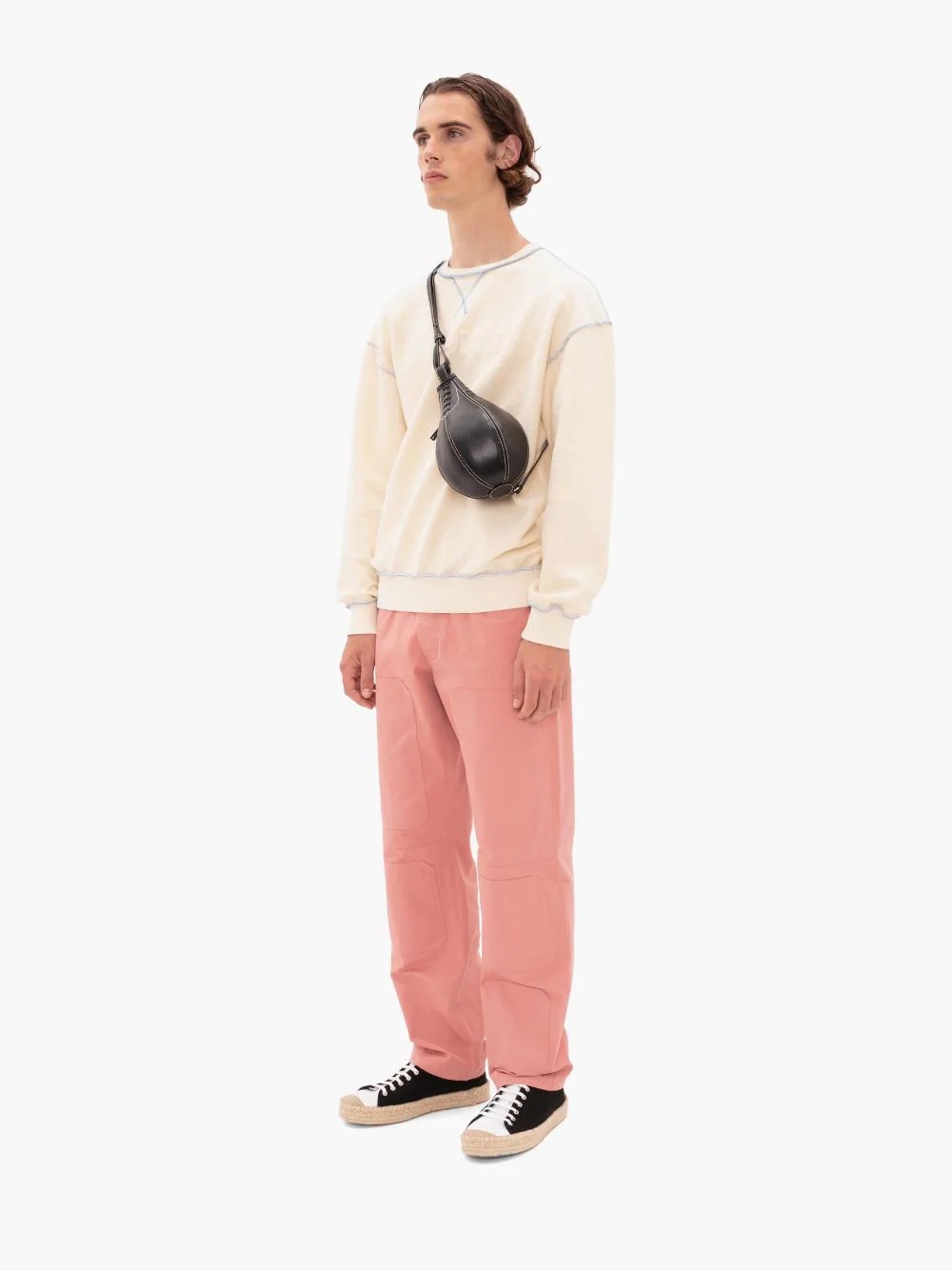INSIDE-OUT CONTRAST SWEATSHIRT - 3