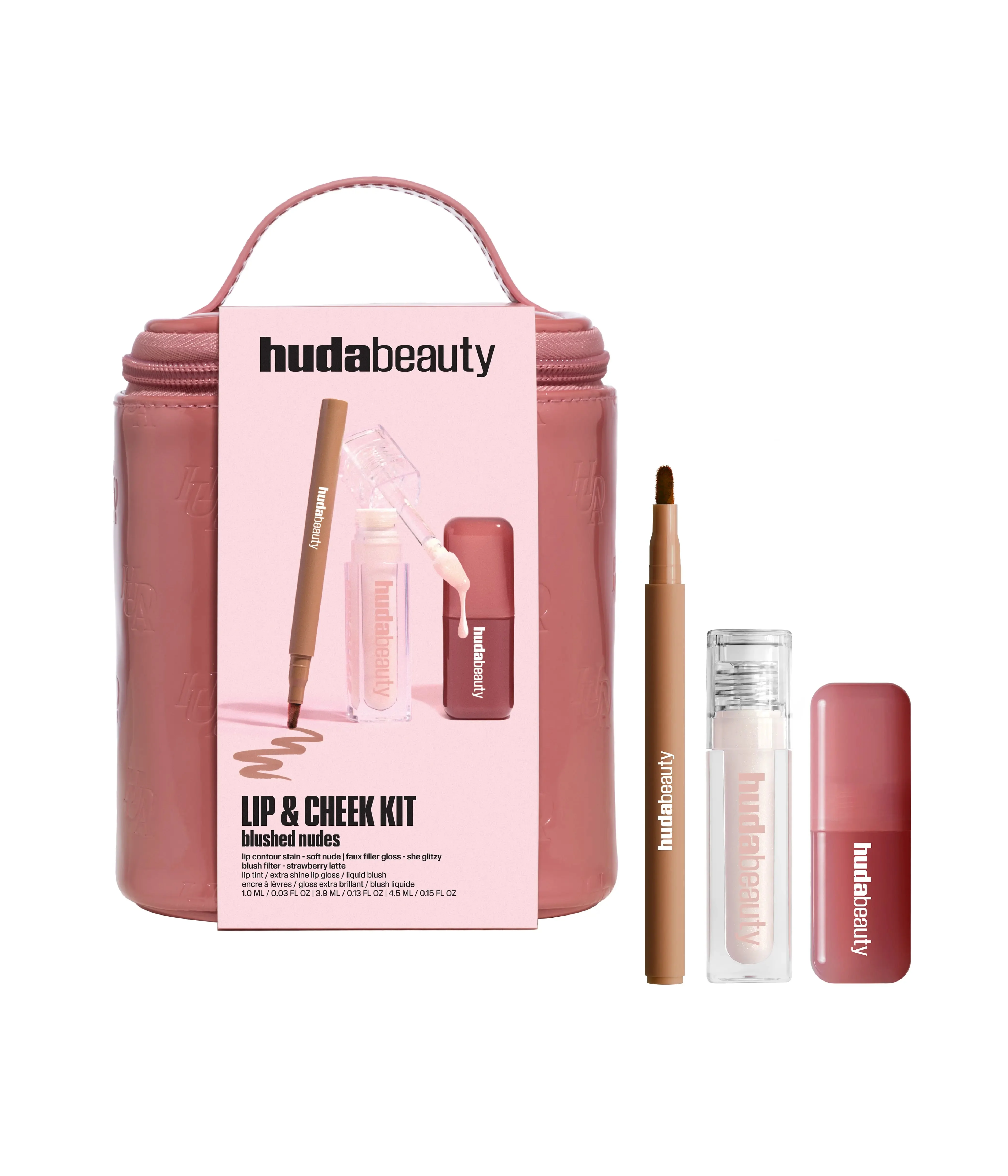 Lip & Cheek Kit Blushed Nudes Set - 1