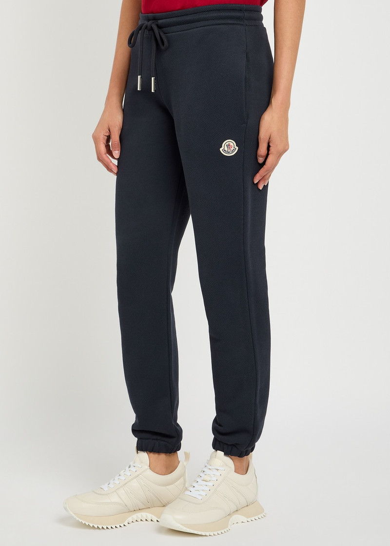 Moncler Moncler Logo-appliquéd Cotton-blend Sweatpants outlook