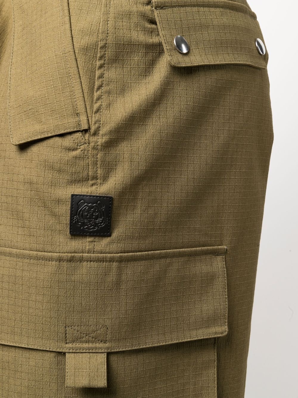 cotton cargo shorts - 5