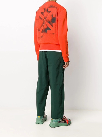 Off-White Stencil slim-fit sweatshirt outlook