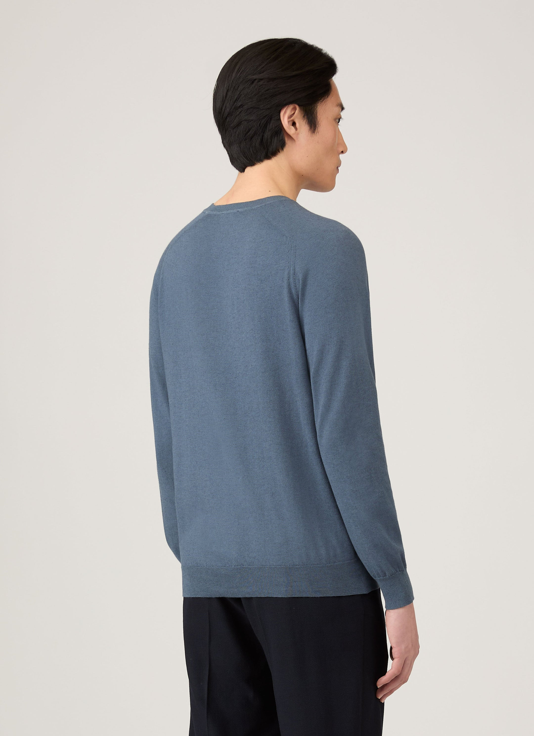 Sea Island Cashmere Crew Neck Jumper - 5