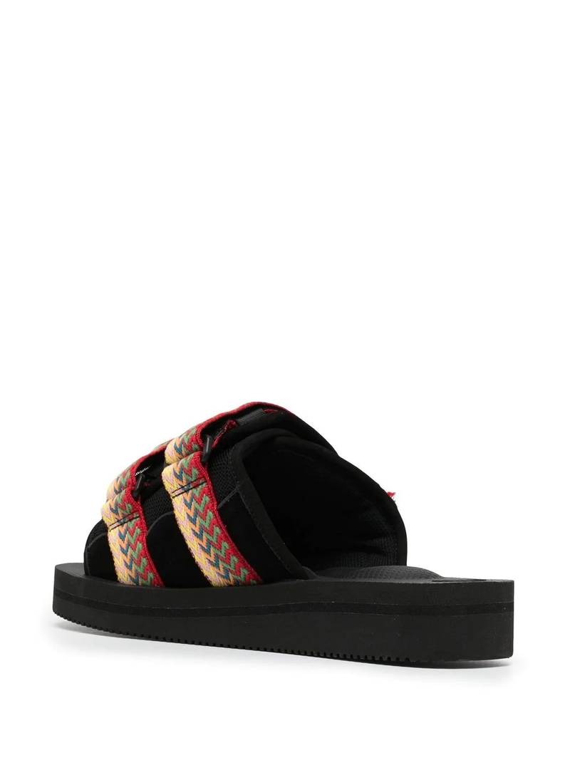 x Lanvin Curb woven-strap sandals 3